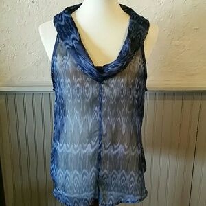 *Converse* Sheer sleeveless Top